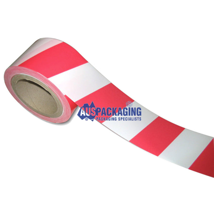 Barricade Tape- Non Adhesive Red and White