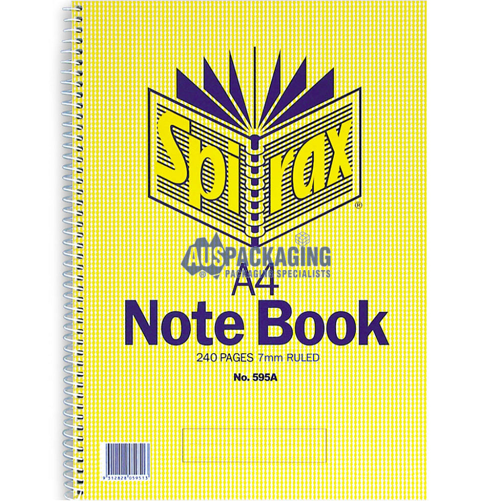 Spirax Notebook 240 Page A4 (Spibon7)
