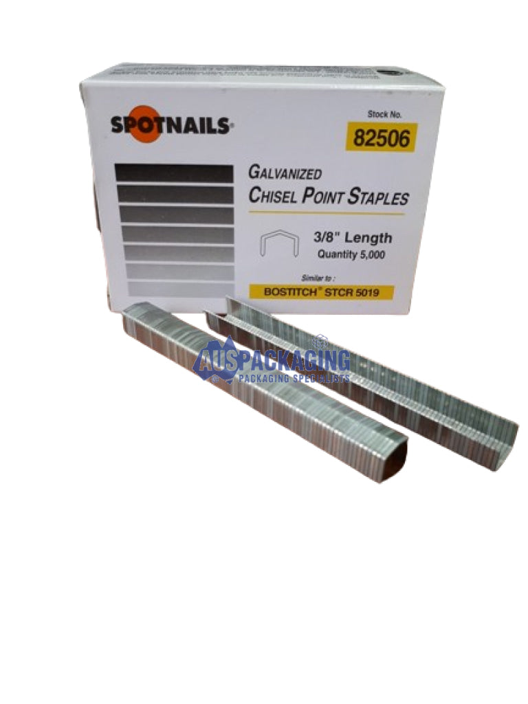 Spotnails 3/8’ Galvanised Chisel Point Staples (Stcr9Sp)