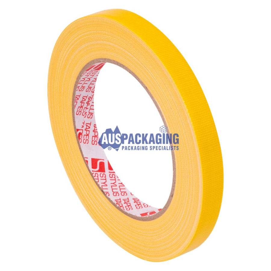 Stylus Premium Waterproof Cloth Tape Yellow- 12Mm (3521Yta)