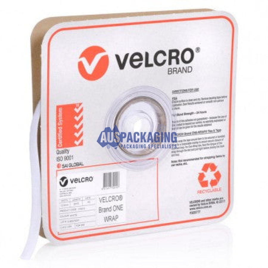 Velcro One-Wrap Continuous White Roll- 19Mm (17Cfa)