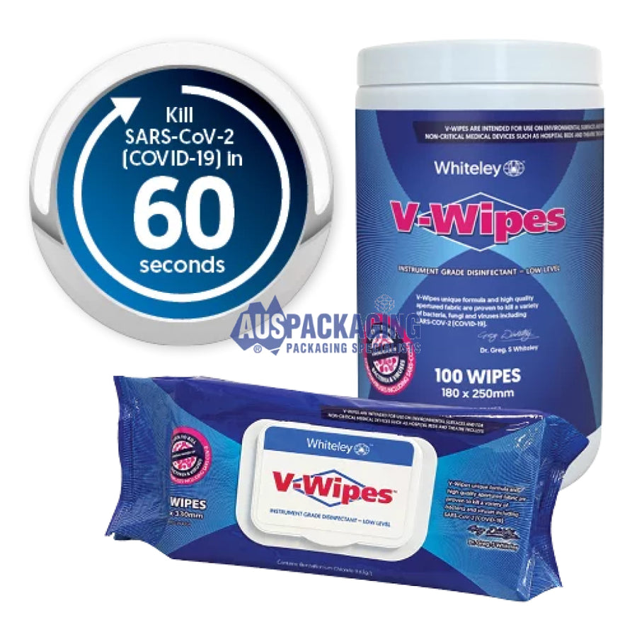 Whiteley V - Wipe Hospital Grade Disinfectant Wipes (Vwipto)
