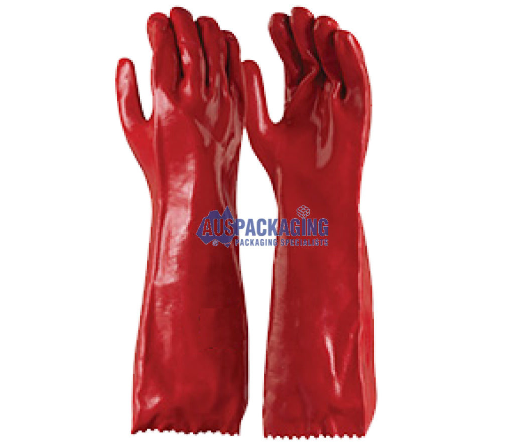 Chemical Resistant Pvc Gauntlet - 45 Cm (440045Mi)