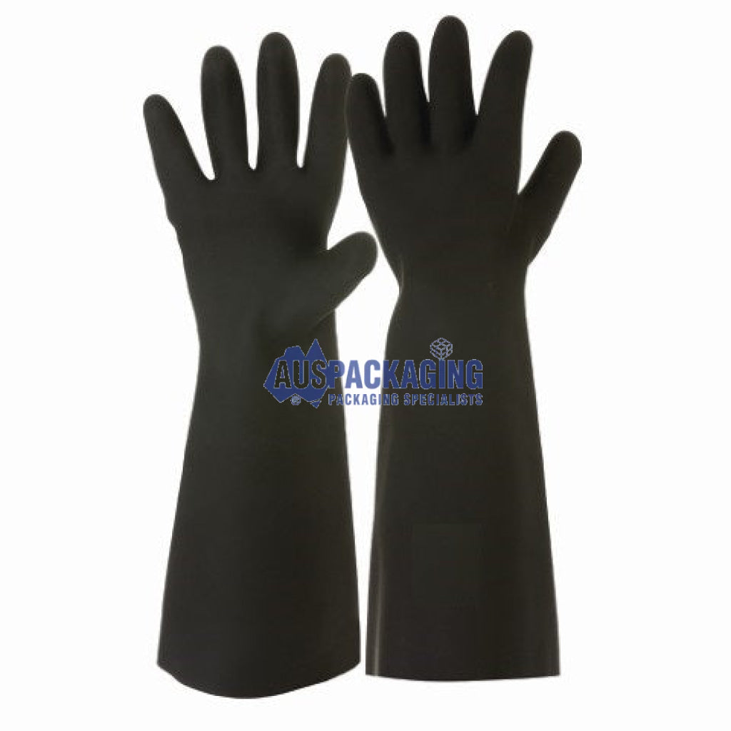 Chemical Resistant Rubber Gauntlet (Bk9Mi)