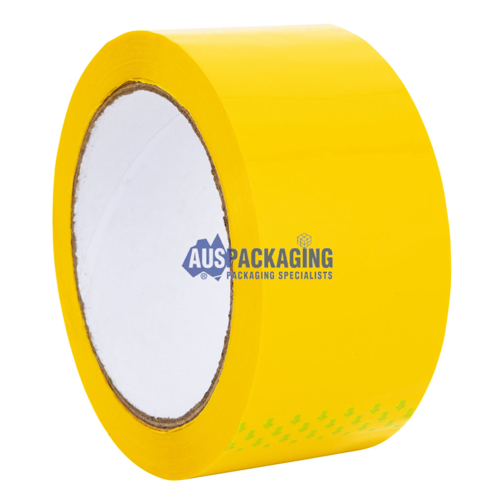 Coloured Packaging Tape - 50mm Yellow