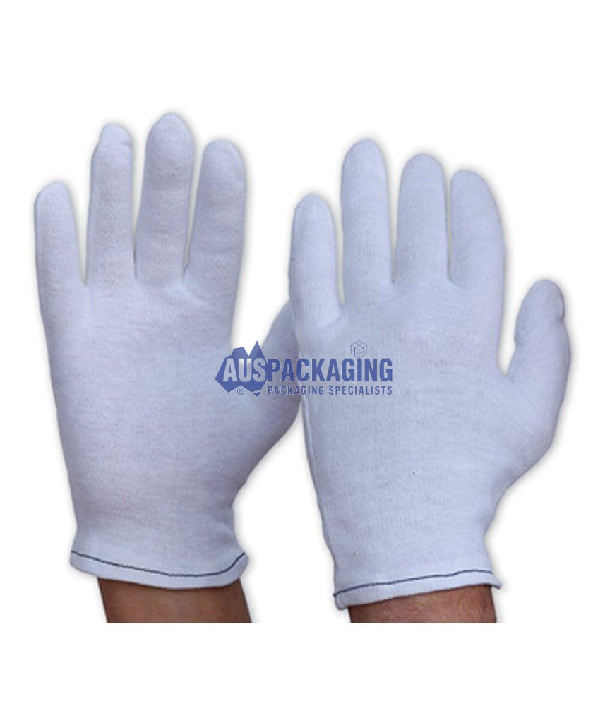 Cotton Interlock Gloves Men Large (G159Mi)