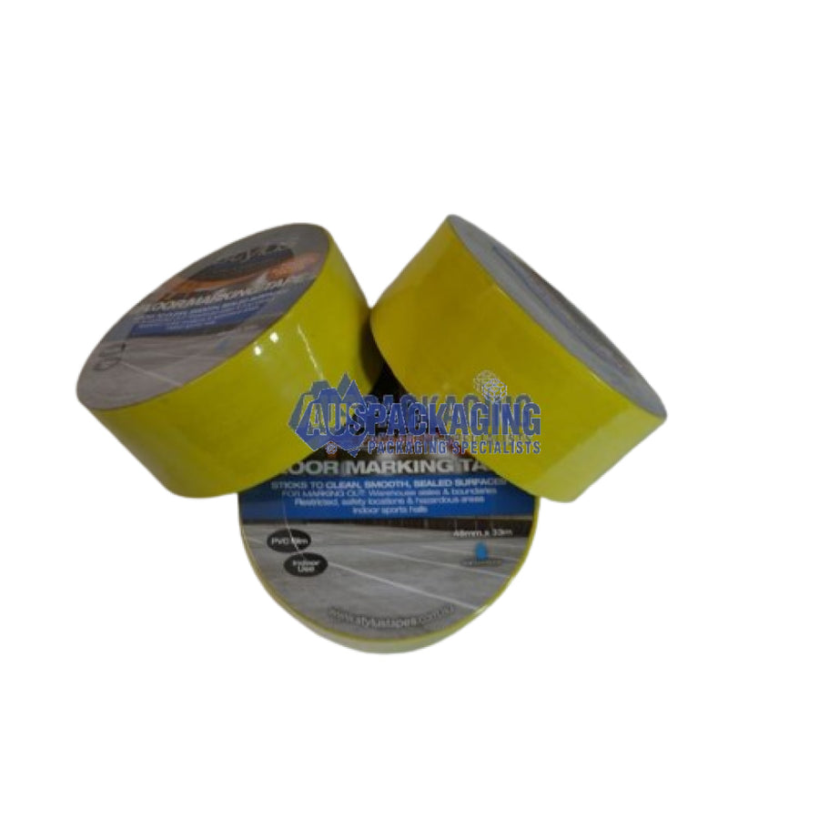 Floor Marking Tape- Yellow- Safety Tape