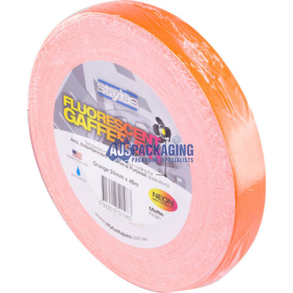 Fluro Gaffer Tape Orange - 24mm