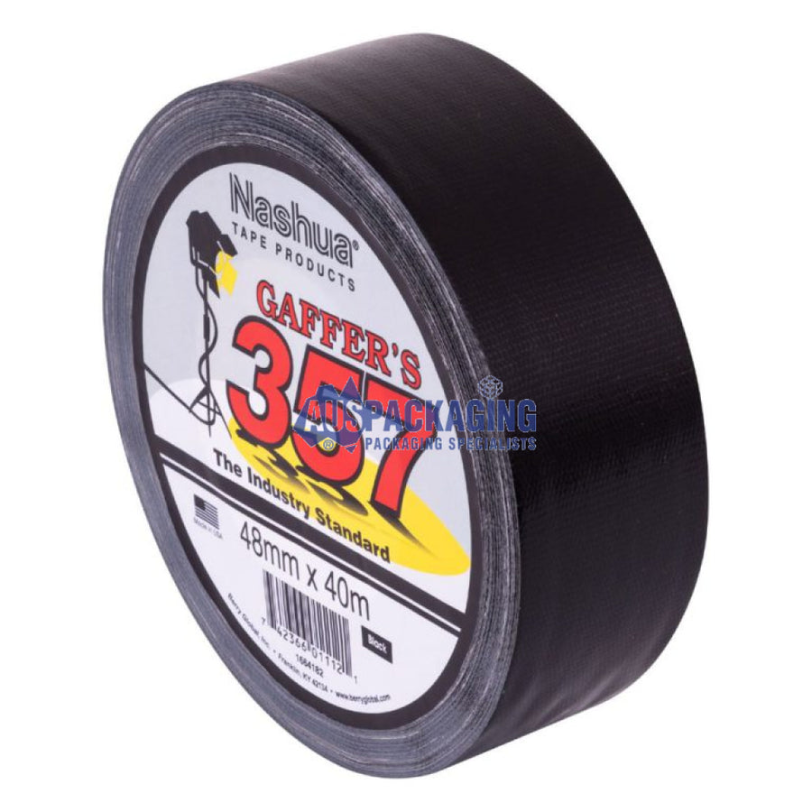 Nashua 357 Gaffer Tape - Black (3574Bta)