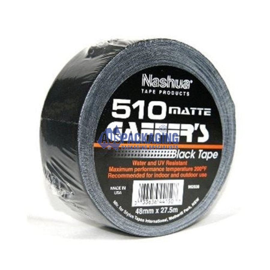 Nashua 510 Gaffer Tape - Matt Black (510Bta)