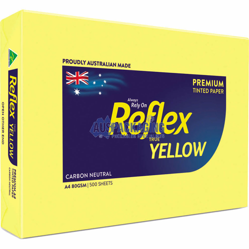 REFLEX® Colours A4 Copy Paper Green (RA4YM) – Auspackaging