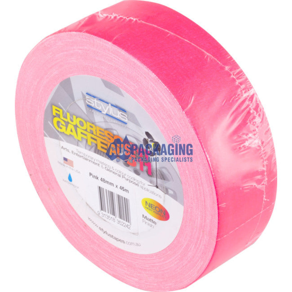 Stylus Cloth Tape Fluorescent Pink- 48Mm (5114Pta)