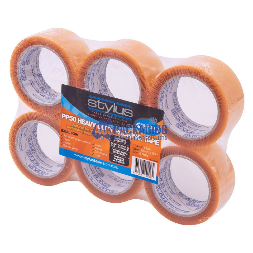 Stylus Pp50 Heavy Duty Packaging Tape - 48Mm (V550Cta)