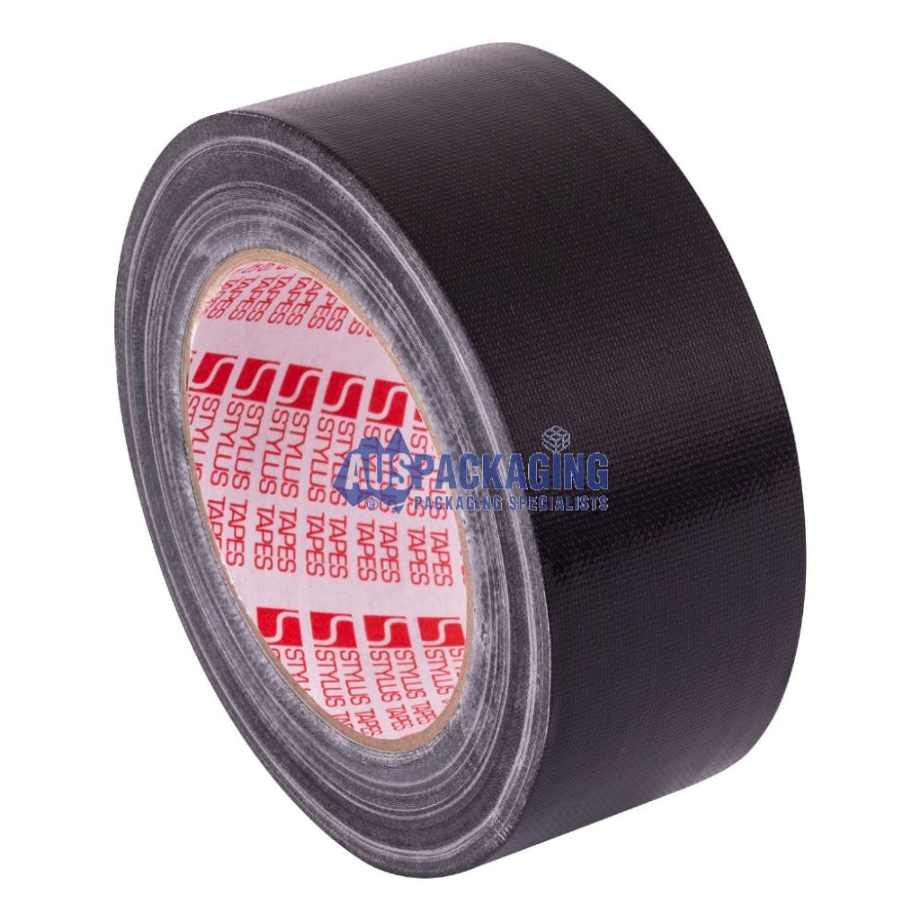Stylus Premium Waterproof Cloth Tape Black- 48Mm (3524Bta)