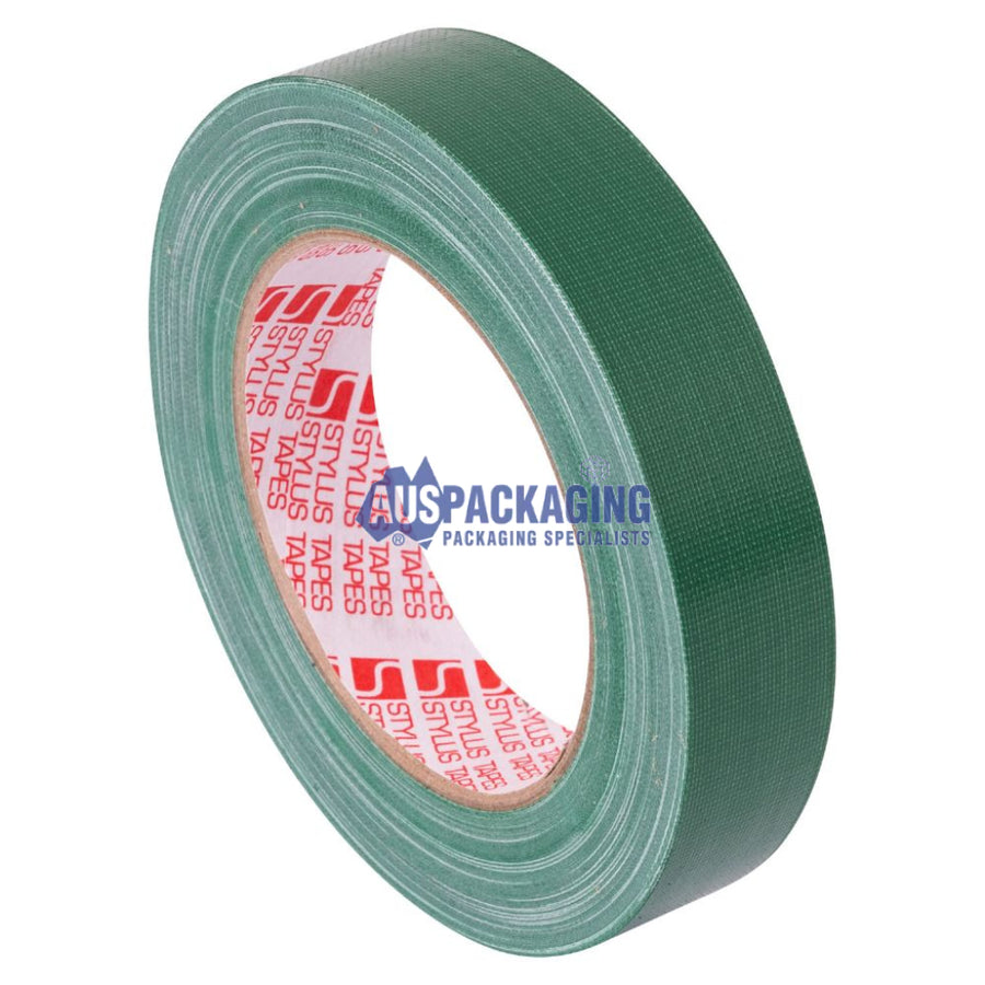 Stylus Premium Waterproof Cloth Tape Green- 24Mm (3522Gta)