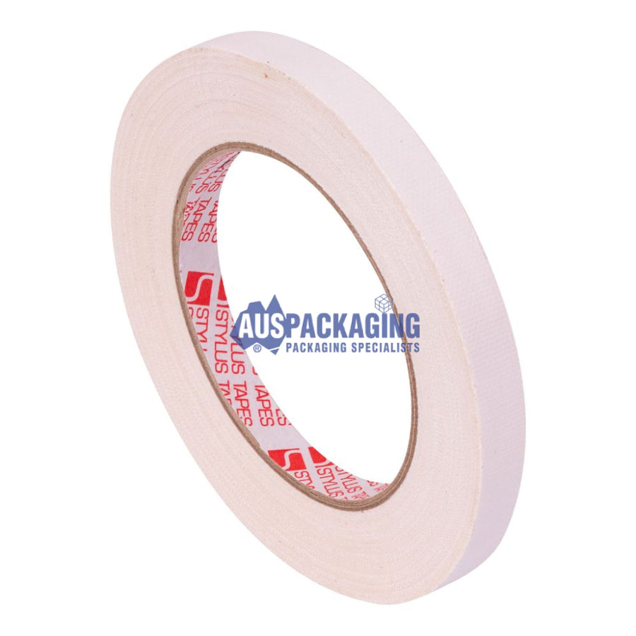 Stylus Premium Waterproof Cloth Tape White- 12Mm (3521Wta)