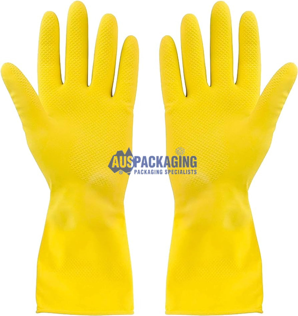 Ultra Touch Rubber Gloves - Large (Rgmi)