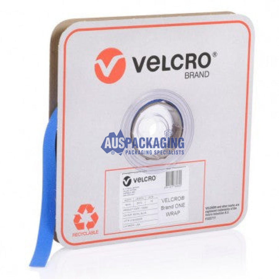 Velcro One-Wrap Continuous Blue Roll- 19Mm (10Cfa)