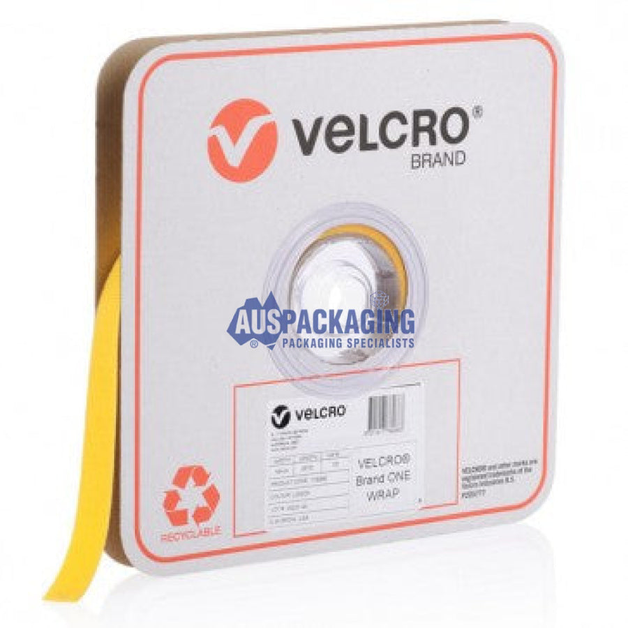 Velcro One-Wrap Continuous Yellow Roll- 19Mm (14Cfa)