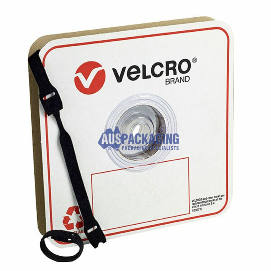 Velcro One-Wrap Strap Black 25Mm X 200Mm (16Fa)