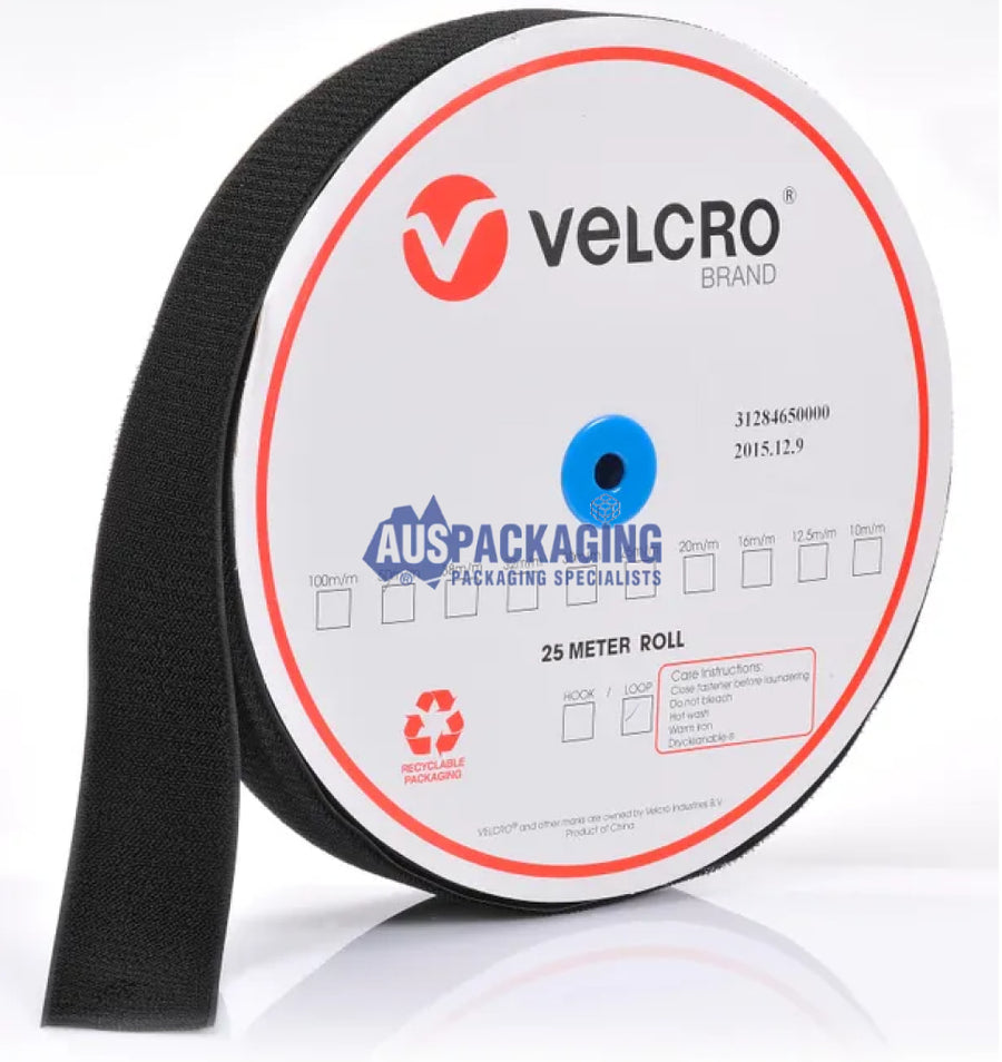 Velcro Sew On Black Loop 50Mmx25M (6Afa)
